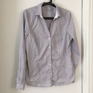 H&M dotted button down, 14